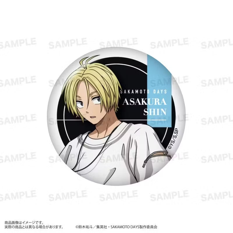 SAKAMOTO DAYS Trading Can Badge (Mode Fashion Ver.) (set of 6) 坂本 日常 襟章