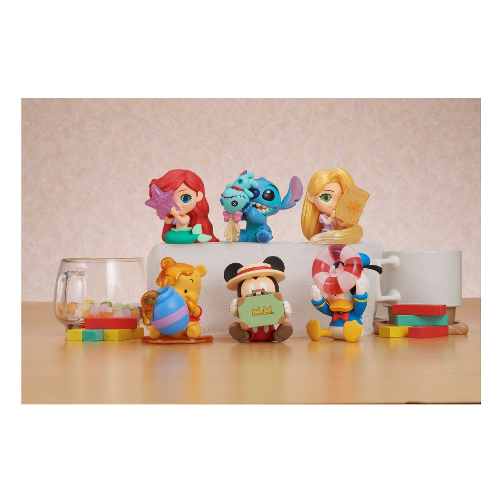 PERIHAPI! Hide & Seek Kakurenbo Disney Characters (Set of 6) 迪士尼 米奇 維尼 史迪仔 公主 唐老鴨