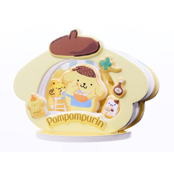 PT-P03 Puku puku PAPER THEATER - Pompompurin 紙劇場 布甸狗