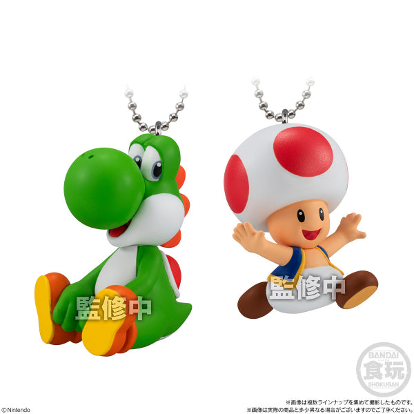 SUPER MARIO MASCOT CHARM COLLECTION W/O GUM (box of 10 packs) 瑪利奧 瑪利歐 鎖匙扣 吊飾 掛飾