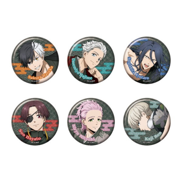WIND BREAKER Glittery Can Badge Collection (set of 6) 防風少年 防風鈴 襟章 徽章