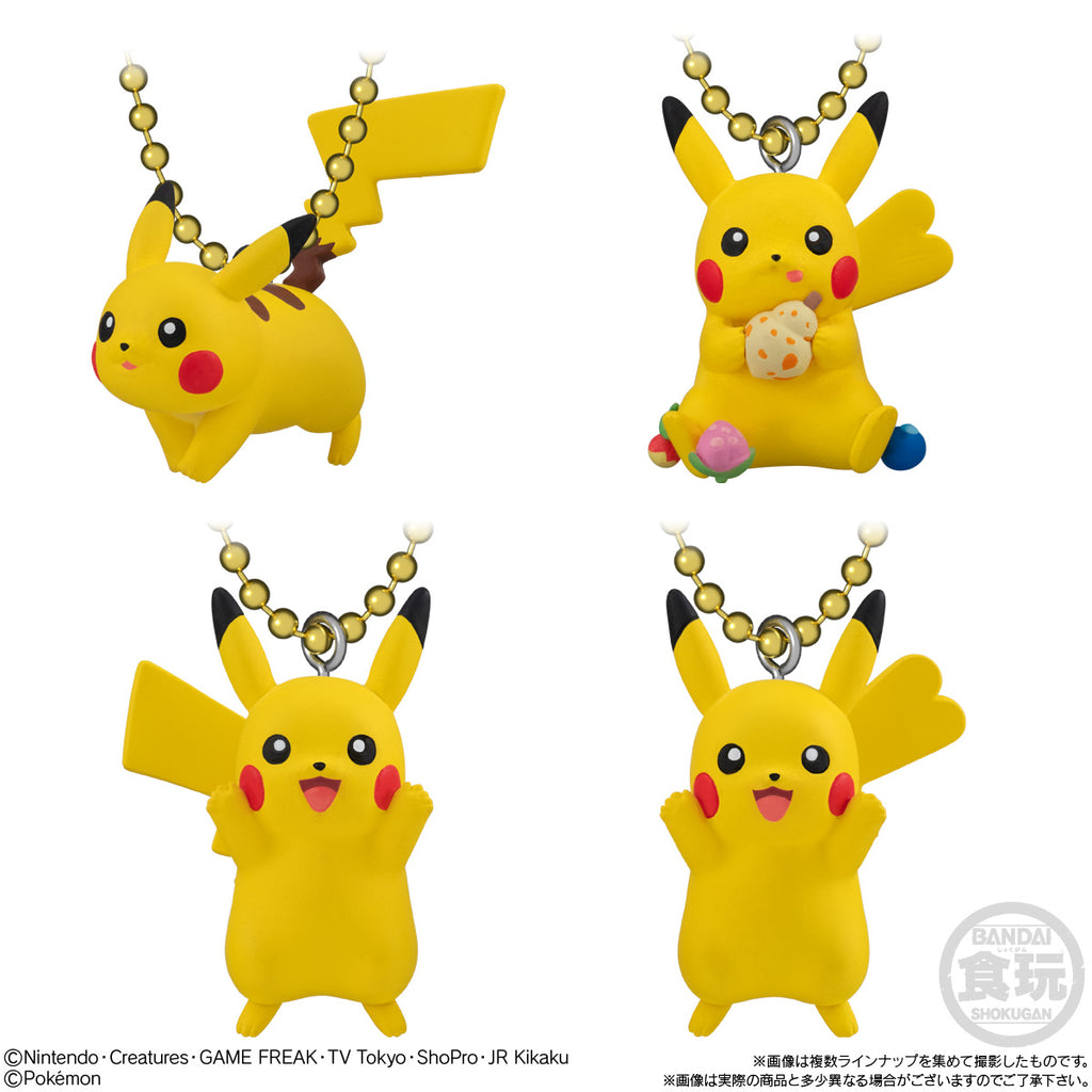 PIKACHU MASCOT & BISCUIT PIKACHU HOLIDAY (pack of 10) 寵物 小 精靈 寶可夢