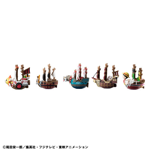 Yuracolle series ONE PIECE GRAND LINE collection Vol.3 (Box of 6) 海賊王 船