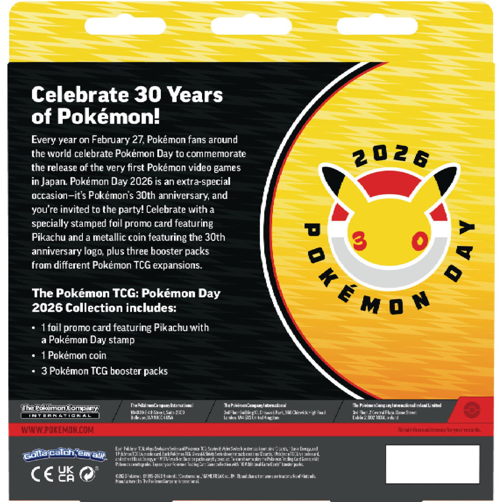 Pokemon Day 2026 TCG Collection 寵物 小精靈 寶可夢 卡牌 對戰咭