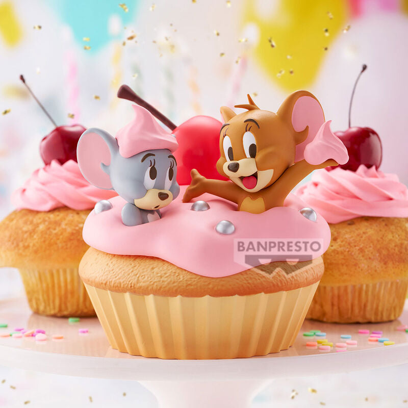 [SOFT VINYL] TOM AND JERRY FIGURE-SWEET CUPCAKE- 湯姆 謝利