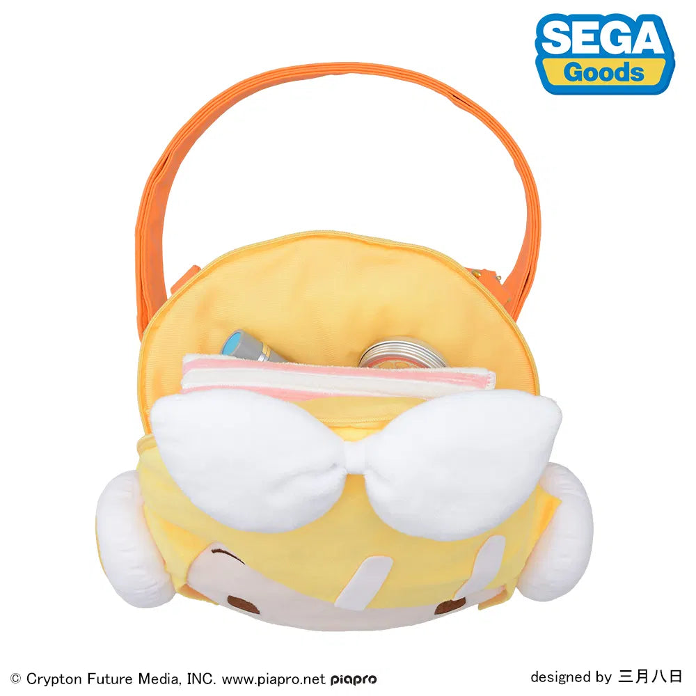fuwa petit Kagamine Rin Face Shoulder Bag (M). 造型斜孭袋 - 鏡音鈴 初音未來