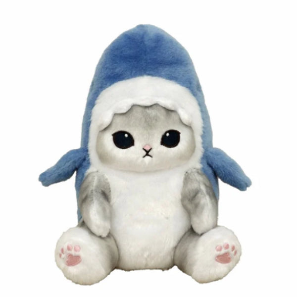 Mofusand Potetama stuffed toy (Ebinyan Gray / Ebinyan Beige / Samenyan Gray / Samenyan Beige) 貓 公仔