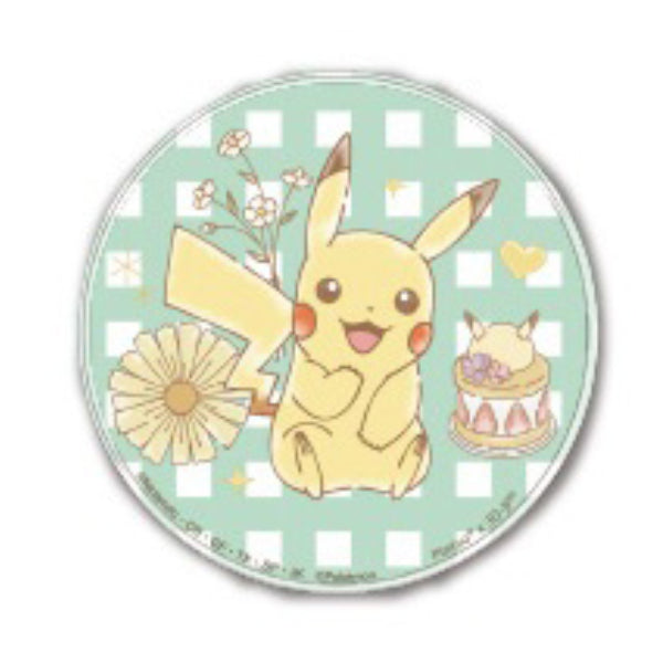 PCL-05 Pokemon Flower Cafe Pachit Badge Collection (6 variants) 寵物小精靈 寶可夢 帕底亞 比卡超 襟章 拼圖