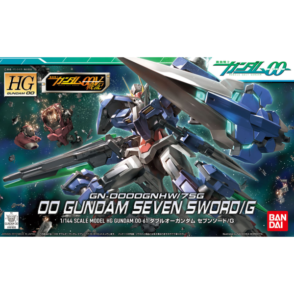 HG 1/144 OO GUNDAM SEVEN SWORD 機動戰士 OO高達 七劍裝備
