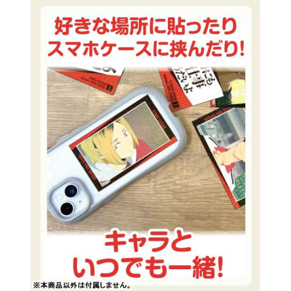 Haikyu!! Kiratto Memory Cut Sticker Nekoma High School & Inarizaki High School (box of 11 packs) 排球少年 音駒高校 & 稻荷崎高校 貼紙