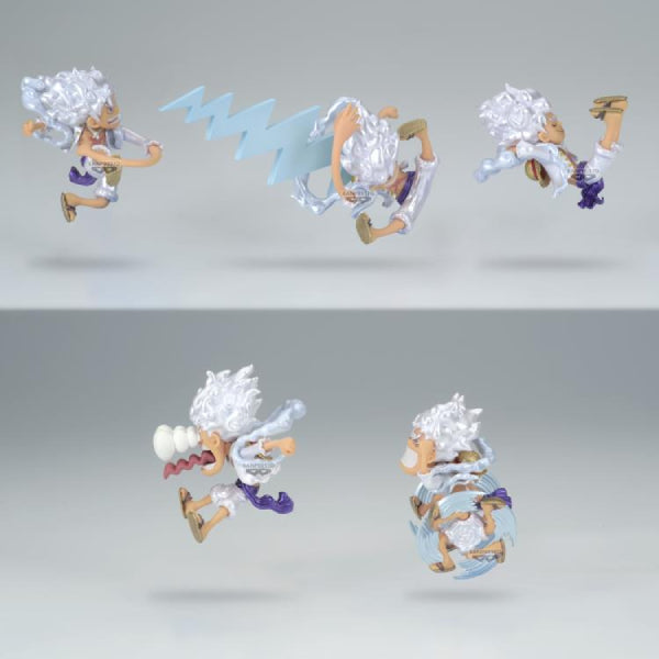 [WCF] ONE PIECE MONKEY.D.LUFFY GEAR5 SPECIAL METALLIC COLOR VER. (set of 5) 海賊王 路飛