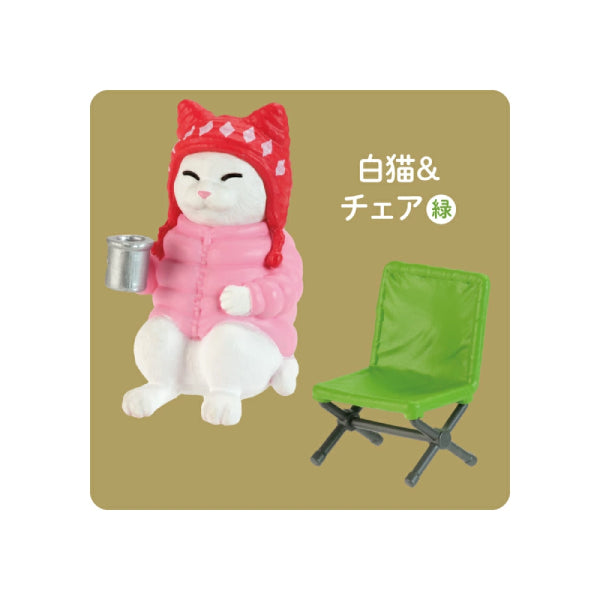 Cats Holiday Campfire (set of 5) 貓 扭蛋 gashapon capsule