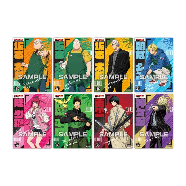 SAKAMOTO DAYS Clear Card Collection Gum (pack of 16) 坂本日常 收藏咭