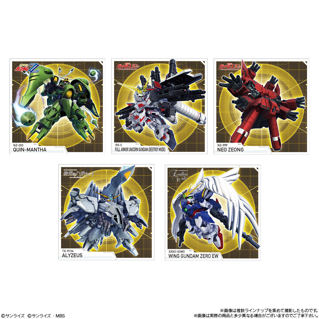 SD GUNDAM G GENERATION ETERNAL SNACKS 02 (pack of 10) SD 機動戰士高達 G世代永恆 零食貼紙 02