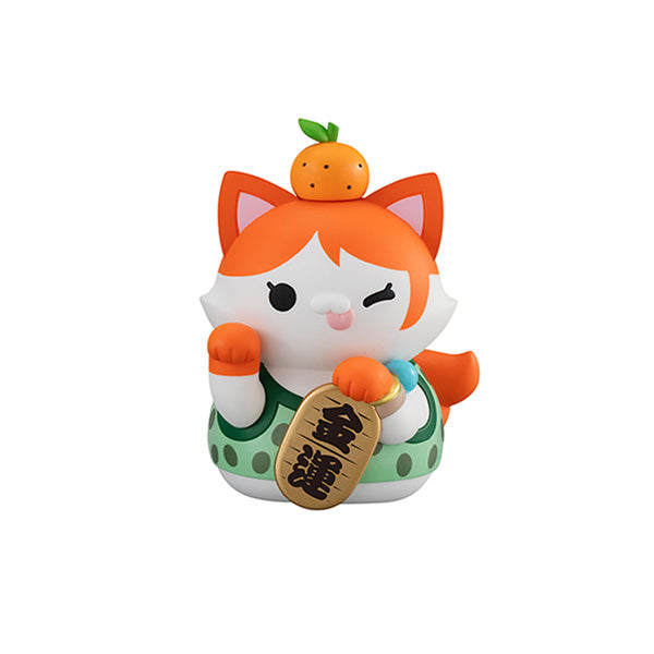 MEGA CAT PROJECT ONE PIECE Nyan Piece Nyan！ !  Beckoning cat LUCKY CAT PIRATES (set of 6) 招財海盜喵 海賊王