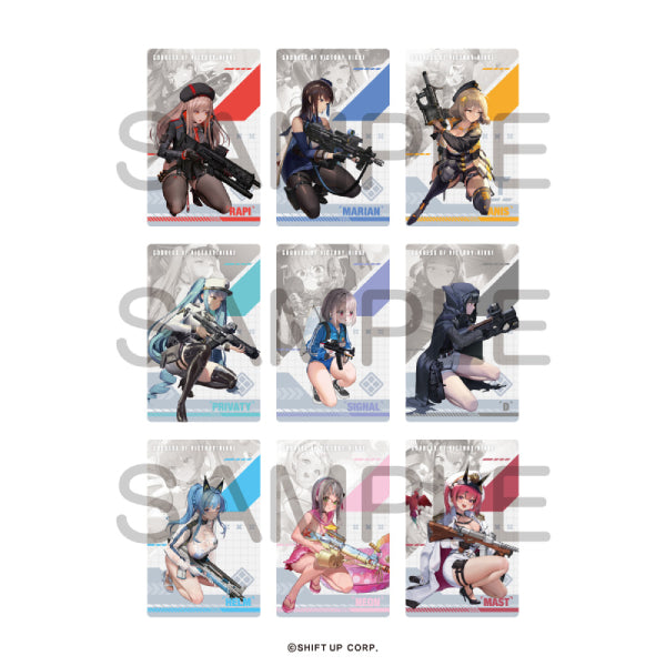 NIKKE Gun Girl Metal Card Collection Vol.1 (box of 10 packs) 勝利女神 妮姬 收藏卡 (2025 OCT ver.)