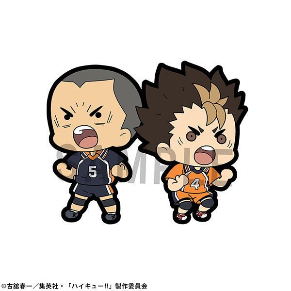 Rubber Mascot Buddycolle Haikyu！！ (2024 Oct resale ver.) 排球少年 鎖匙扣 掛飾 吊飾