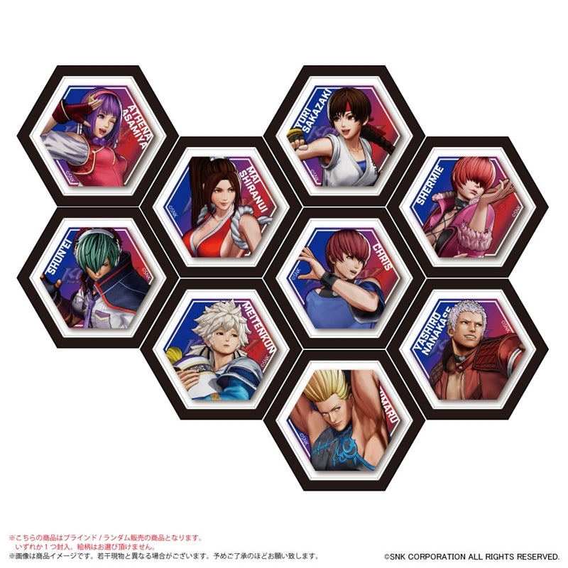 THE KING OF FIGHTERS XV Hexagonal Mini Canvas Magnet B (set of 9) 拳皇 磁貼