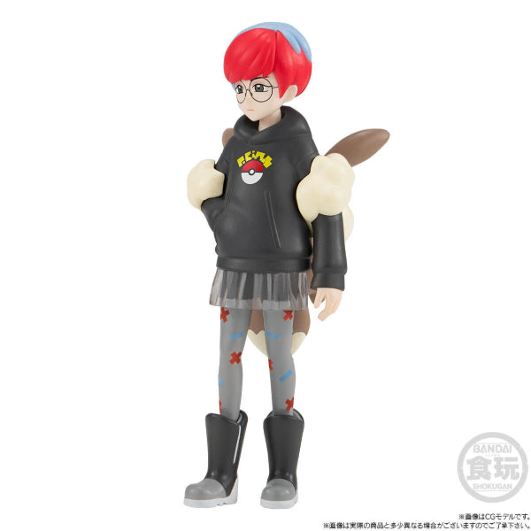 POKEMON SCALE WORLD PALDEA REGION PENNY & SYLVEON W/O GUM  寵物小精靈 寶可夢  牡丹 仙子伊貝 帕底亞地區