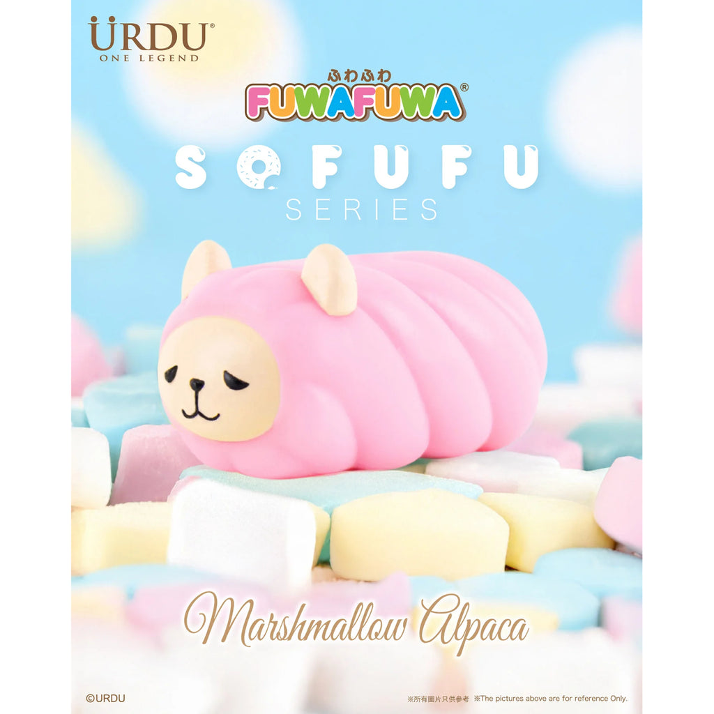 Urdu - Sofufu series Fuwafuwa Marshmallow Alpaca (set of 4) 羊駝 綿花糖