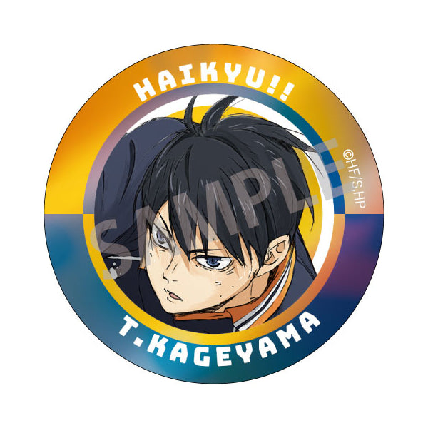 Haikyu!! Trading Metallic Can Badge (set of 10) 排球少年 襟章 徽章