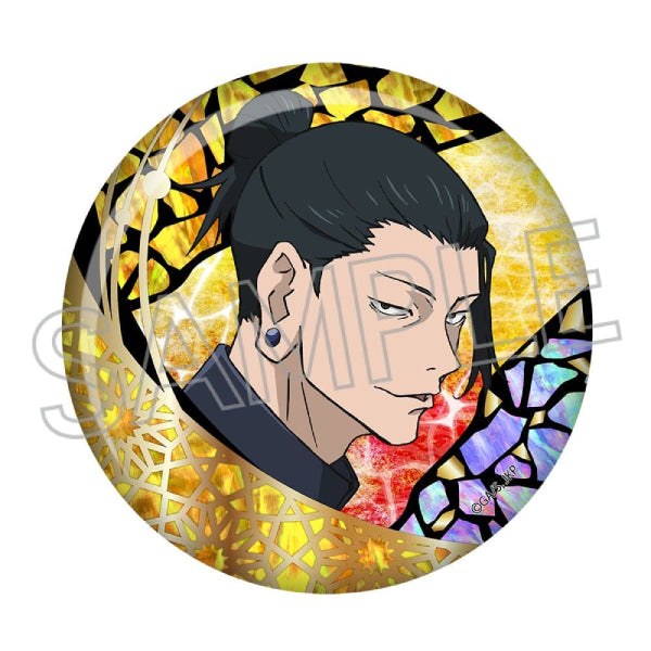 Twinkle Jujutsu Kaisen - Raden Style Series Gilding Can Badge (set of 6) 咒術迴戰 襟章 螺鈿風 五條悟 夏油傑