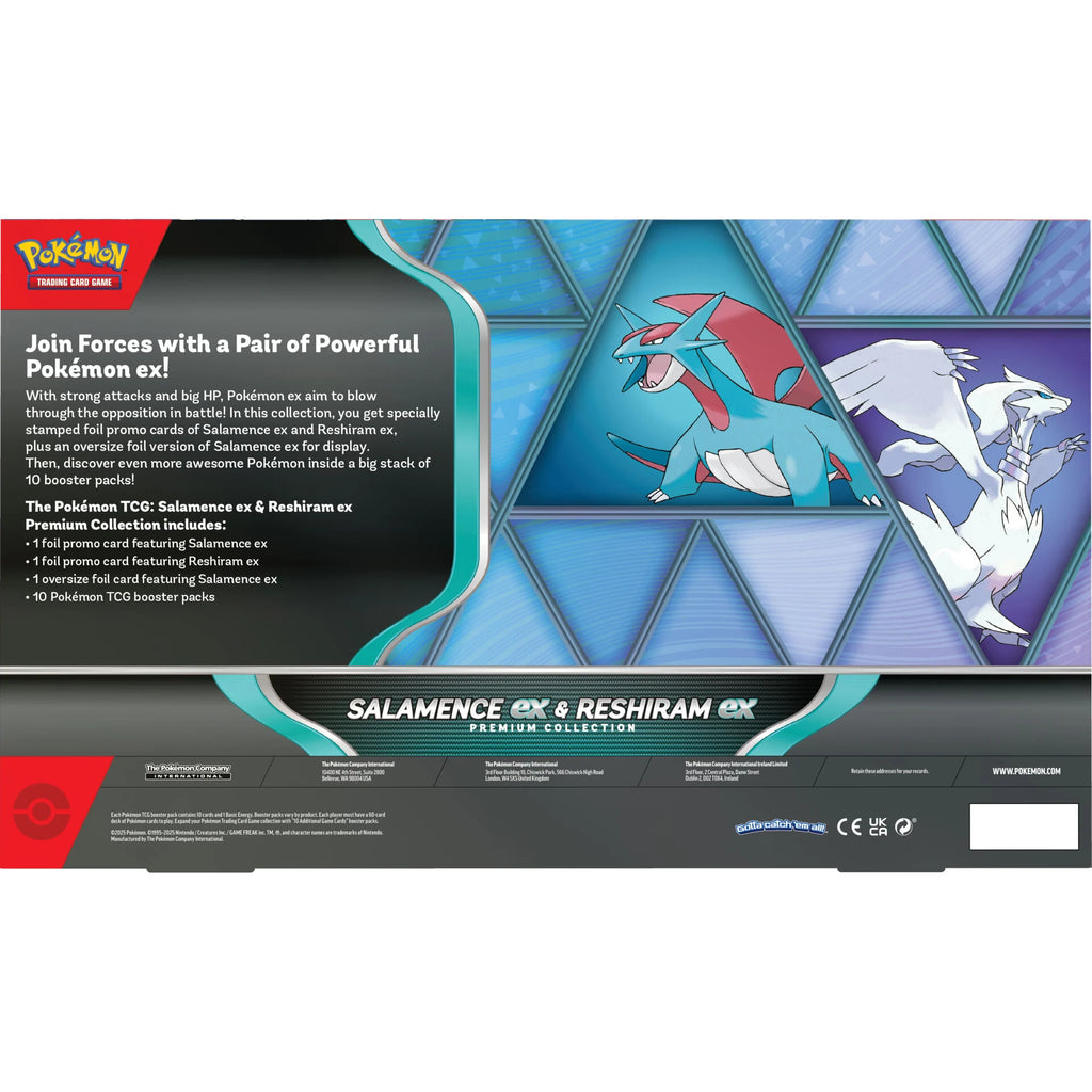 Pokemon Salamence ex & Reshiram ex Premium Collection (ENG ver.) 寵物小精靈 寶可夢 卡牌 對戰咭 PTCG