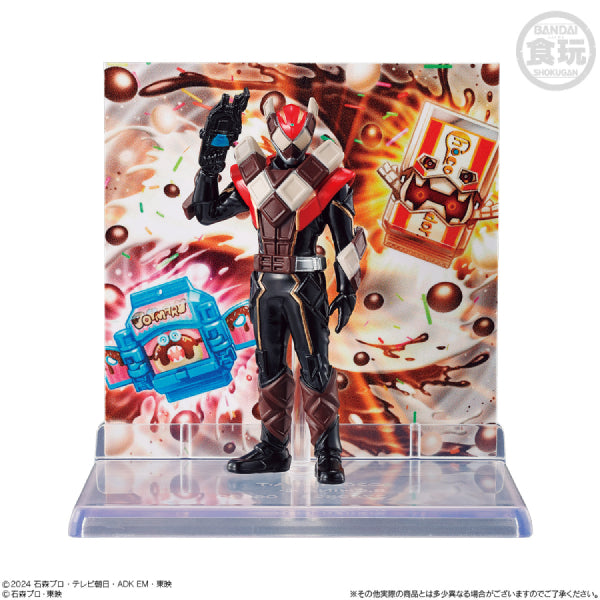 MICRO STATUE COLLECTION KAMEN RIDER 2 (set of 8) 幪面超人 假面騎士 拉打