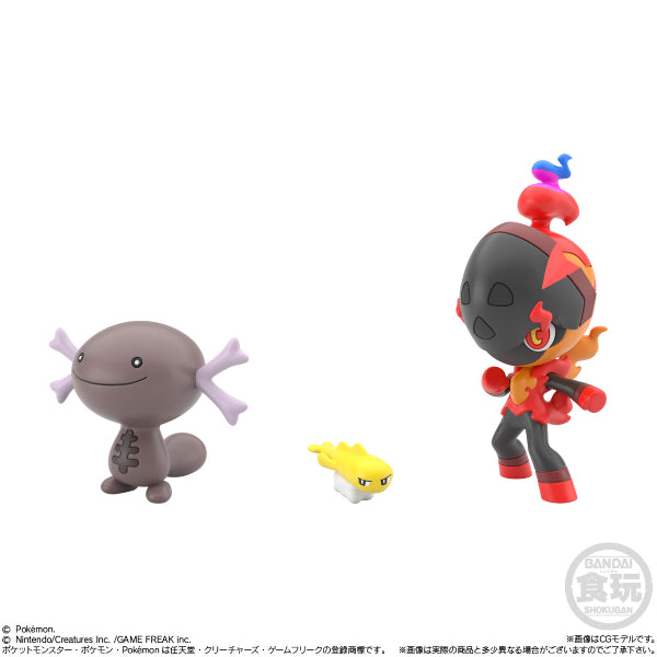 POKÉMON SCALE WORLD PALDEA REGION 2 SET W/O GUM 寵物小精靈 寶可夢 帕底亞