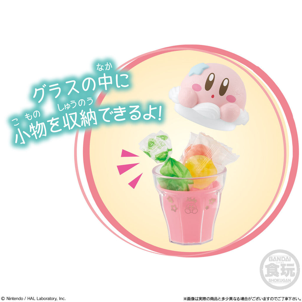 KIRBY LATTE FLOAT CASE W/O GUM (Set of 6) 星之卡比