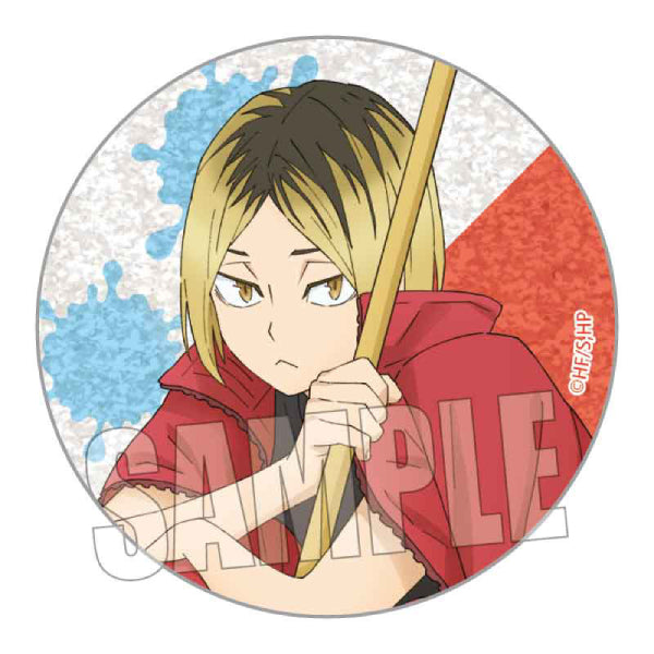 Haikyu!!: Trading Glitter Can Badge/Pool Cleaning Ver. (set of 6) 排球少年 襟章