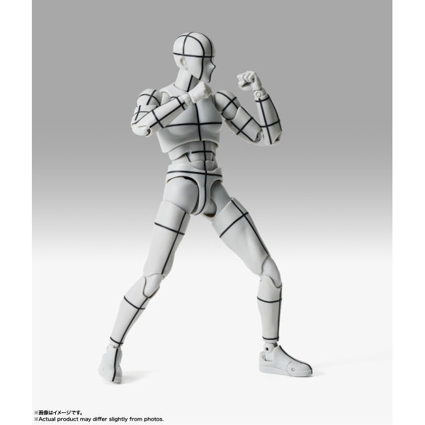 S.H.Figuarts Sports- Edition -WIRE FRAME- (Gray Color Ver.) (BODY KUN/ BODY CHAN) 素體君 素體醬 運動