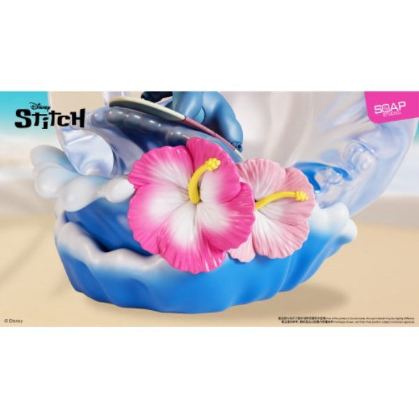 Disney Stitch Flower Surfing Snow Globe (2025 JUL ver.) 迪士尼 扮嘢小魔星 星際寶貝 史迪仔