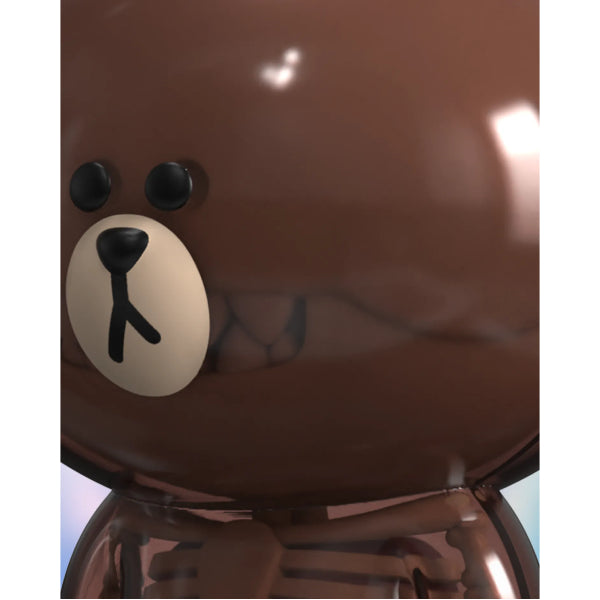 Funny Anatomy LINE Friends - (Brown / Sally) 解剖 (熊大 / 莎莉)