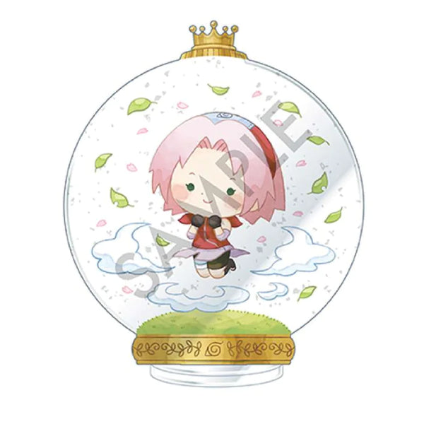 Globe Acrylic Stand NARUTO Shippuden Here we come with the shine Sparkling Entrance (set of 6) 火影忍者 鳴門 鳴人 佐助 春野櫻 畑鹿驚 卡卡西 鹿丸 我愛羅 立牌