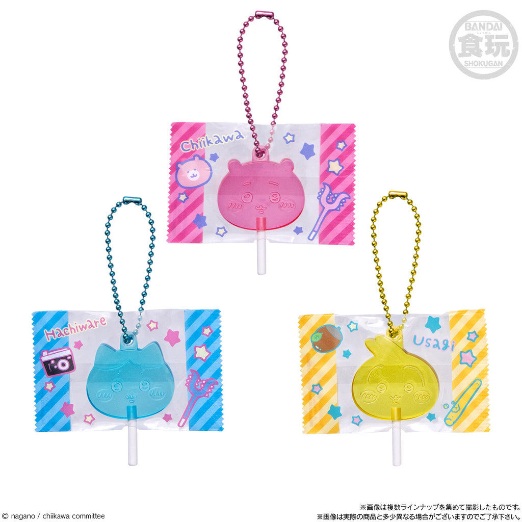 SOMETHING SMALL AND CUTE CANDY CHARM GUMMY (pack of 12) ちいかわ 小可愛 吉伊卡哇 掛飾 吊飾 鎖匙扣
