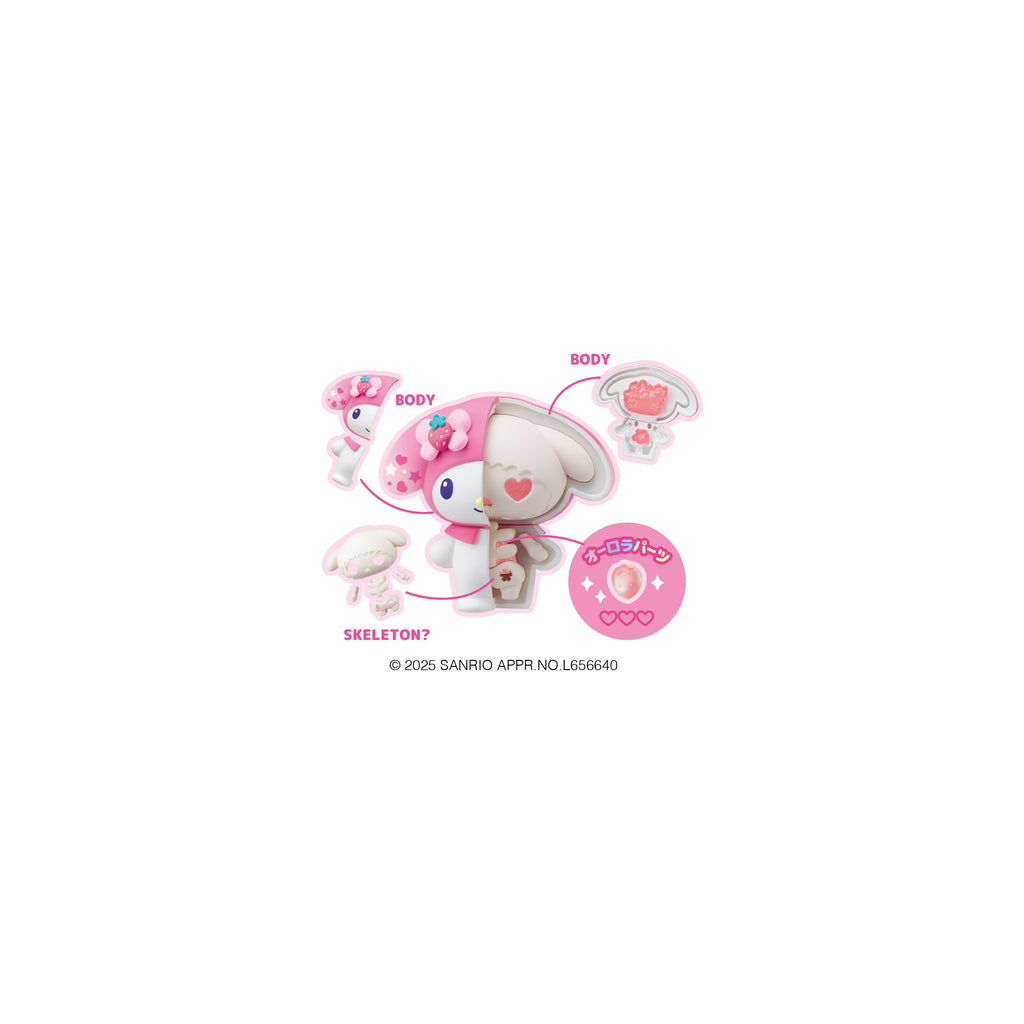 Kaitai Puzzle Fantasy Sanrio Characters My Melody Kuromi (set of 4)