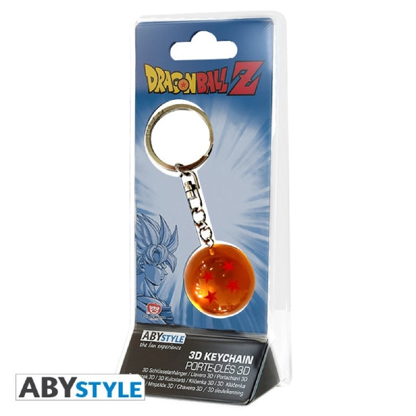 DRAGON BALL - Keychain 3D DBZ/ Dragon Ball 4-star 龍珠 鎖匙扣 吊飾 掛飾