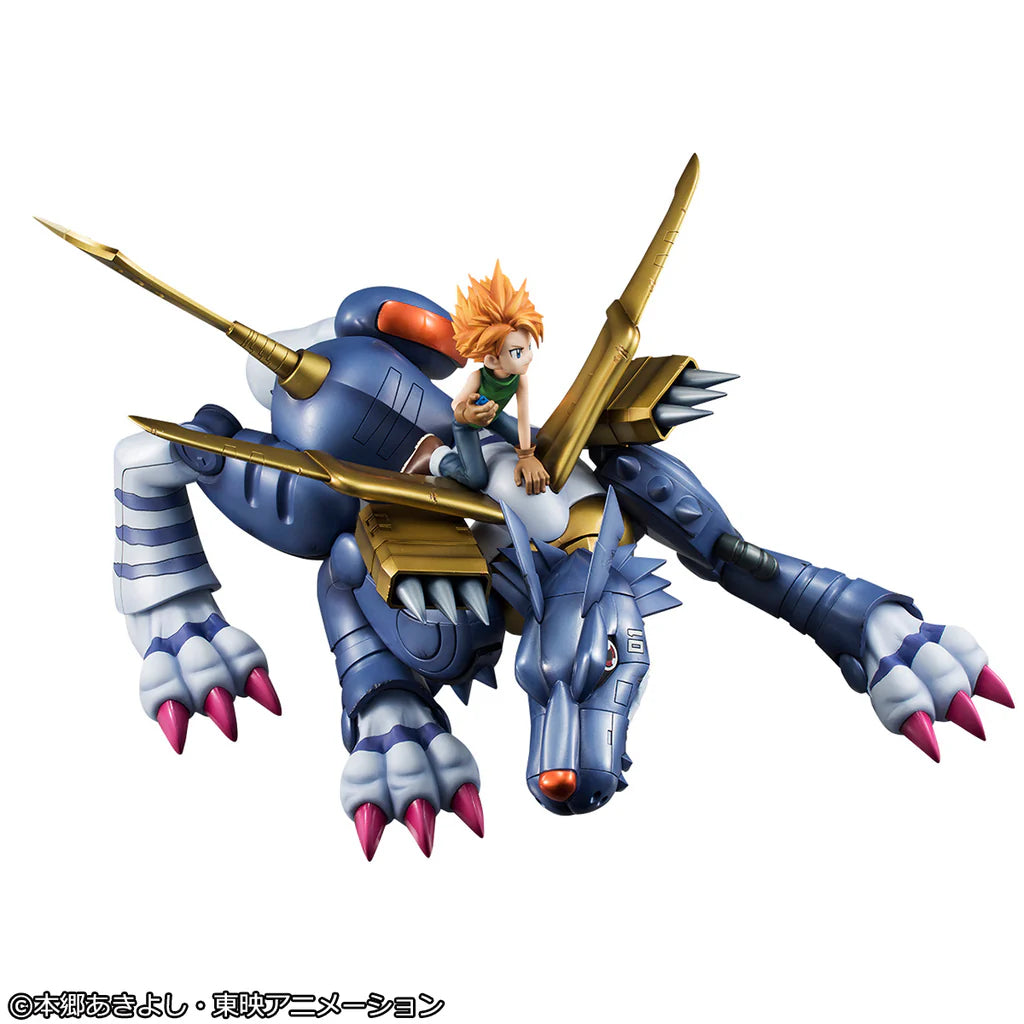 Precious G.E.M. Series Digimon Adventure Metal Garurumon & Ishida Yamato  數碼暴龍 鋼鐵加魯魯獸＆石田大和