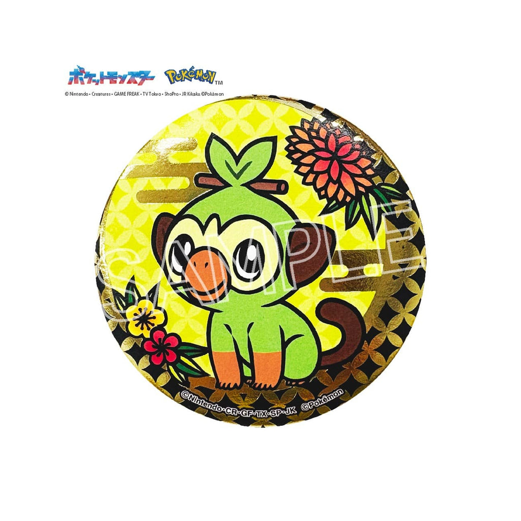 Pokemon Paper Cutting Series Foil Stamped Can Badge A (set of 5) 寵物小精靈 寶可夢 比卡超 襟章