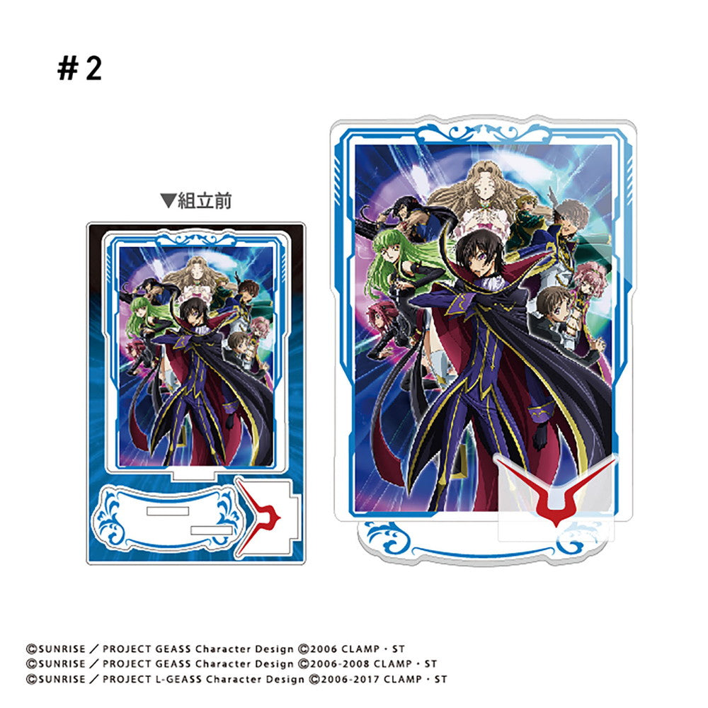 Code Geass Poster Art Acrylic Stand (box of 10) 叛逆 的 魯魯修 立牌