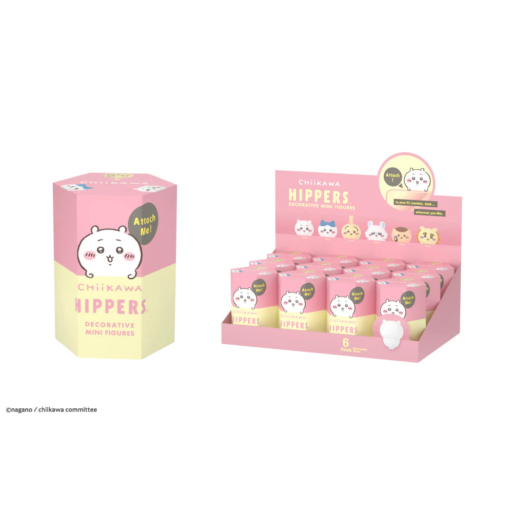 Chiikawa - Hippers Decorative mini figure (box of 12) 小可愛 吉伊 卡哇