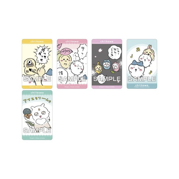 Chikawa deco sticker 4 with gum (box of 20 packs) ちいかわ 小可愛 吉伊卡哇 Chiikawa Something Small and Cute
