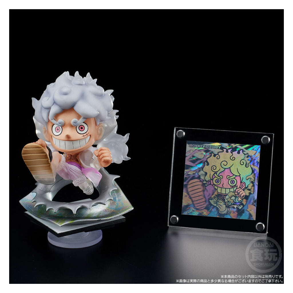 NIFORMATION FIGURE (MONKEY D. LUFFY / SHANKS / BUGGY / MARSHALL D. TEACH) W/O GUM  海賊王 路飛 撒古斯 巴奇 黑胡子