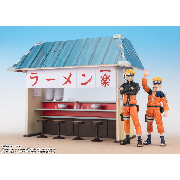 S.H.Figuarts Ramen Ichiraku Set NARUTO Shippuden 火影忍者 SHF 一樂拉麵館