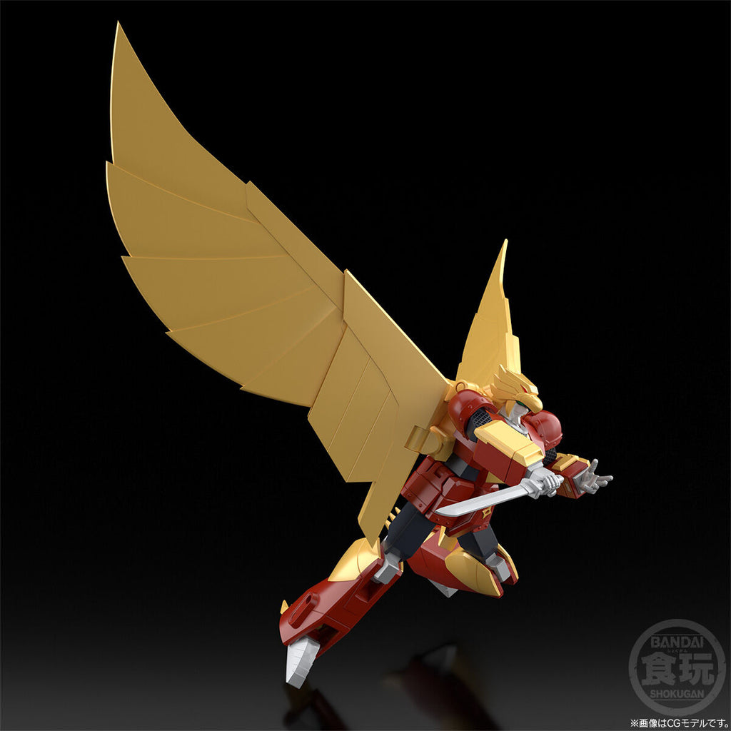 SMP [SHOKUGAN MODELING PROJECT] THE BRAVE OF GOLD GOLDRAN SORA-KAGE W/O GUM 黃金勇者 黃金忍者空影