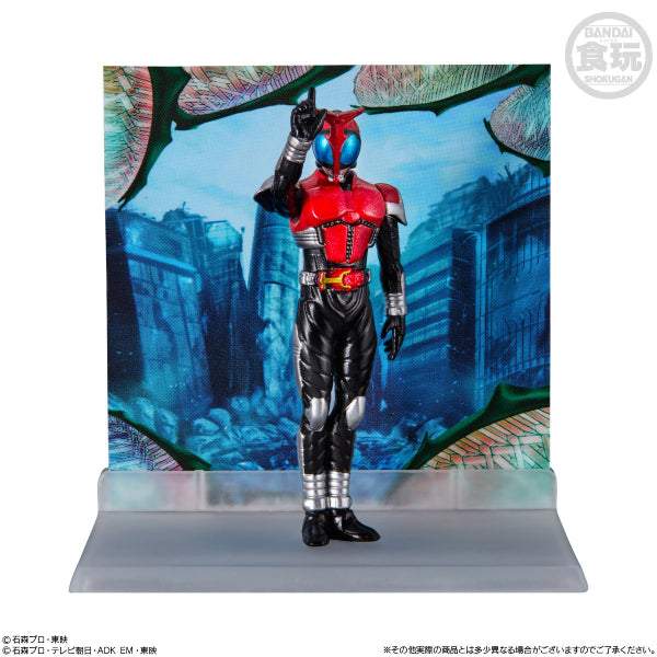 MICRO STATUE COLLECTION KAMEN RIDER (set of 8) 幪面超人 假面騎士 拉打
