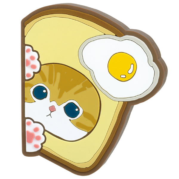 mofusand Hiccup Rubber Magnet (set of 6) 扭蛋 gashapon capsule 貓 磁石 磁鐵 磁貼