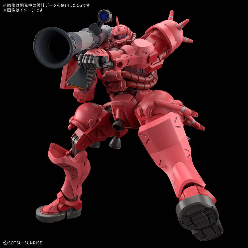 HG 1/144 CHAR'S ZAKU (GQ) 馬沙 機動戰士 渣古