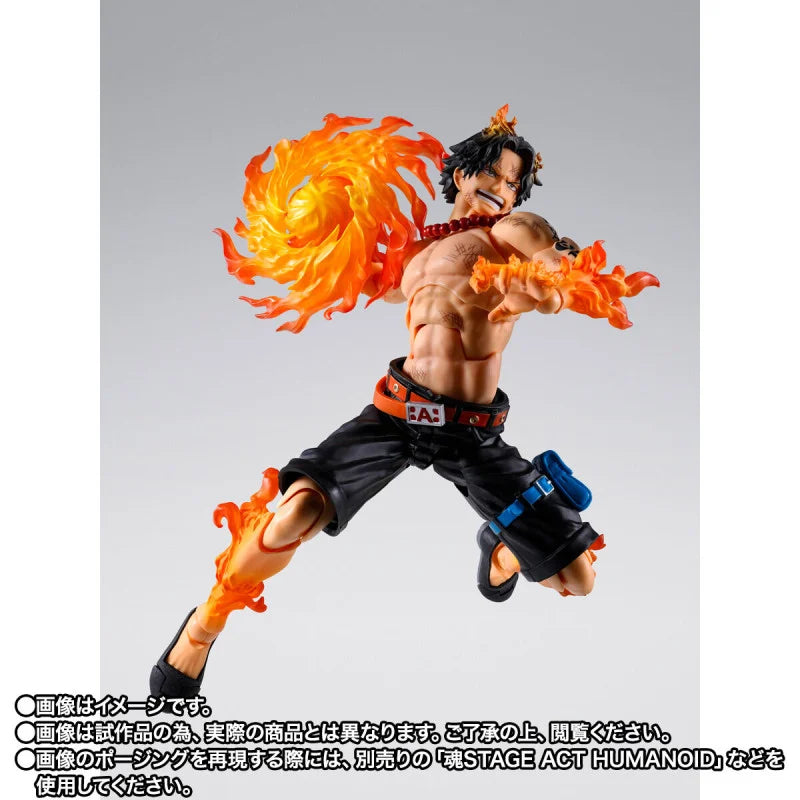 S.H.Figuarts PORTGAS・D・ACE - MARINEFORD 海賊王 艾斯